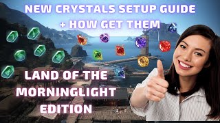 BDO New Crystals amp Setups Land of the Morning Light  Crystal Comparison with Garmoth blackdesert [upl. by Essilem]