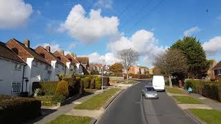 Brighton Bus Route 2 Rottingdean  Woodingdean  Brighton [upl. by Eerac]