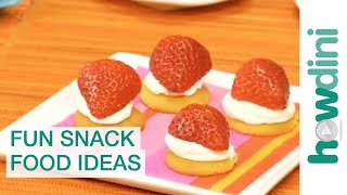 Easy Snack Recipes For Kids  Fun Snack Food Ideas [upl. by Ennairoc]