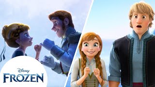 Elsa and Anna Unforgettable Moments  Frozen [upl. by Innep]