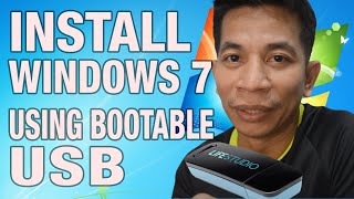 HOW TO install Windows 7  Windows 10 using USB flash drive [upl. by Selyn630]