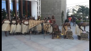 Bougainville Traditional Bamboo Band And Telefomin Traditional Dancing  PNG CULTURE [upl. by Ervin]