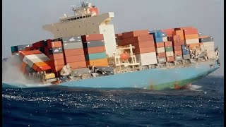 CONTAINER SHIPS amp Rescue Vessels SINKING IN Dangerous STORM [upl. by Darees]