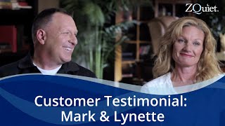 Mark amp Lynette on Sleep Health and Snoring ZQuiet Customer Testimonial [upl. by Walt]