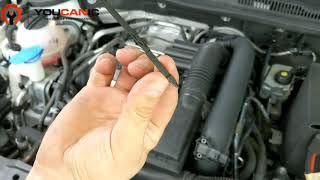 How to Check amp Top Up your Oil in a BMW with no Dipstick [upl. by Nolitta]