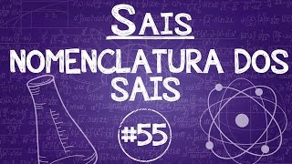 Química Simples 55  Sais  Nomenclatura [upl. by Meelak248]