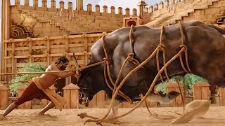 Bull Fight scene  Bahubali  the beginning [upl. by Juanita]