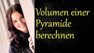 Volumen einer Pyramide berechnen Vektoren [upl. by Janina432]