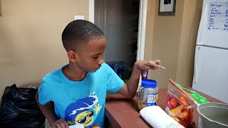 VLOG MS amp YUMMY TALKS JAYDEN STARTING TO PLAY WITH REAL FOOD amp MAKING TIFFANYSSAUCE [upl. by Venn]