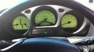 JZS161 Toyota Aristo 30TT Dashboard Start Sequence [upl. by Eekaz]