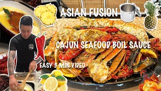 How to Make Boiling Crab Whole Shabang Shebang ShaBang Seafood Boil Sauce Crawfish Cajun Recipe [upl. by Lyj]