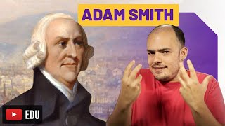 Adam Smith  Liberalismo Mão invisível e Sentimentos morais [upl. by Ellen751]