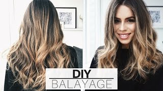 DIY 20 At Home Hair Balayage  Ombre Tutorial UPDATED  Ad [upl. by Philomena]