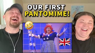 Americans React 12 Days of Christmas Pantomime  So Much Fun [upl. by Tnomed]