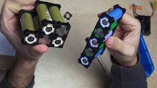 DIY battery pack 5 cell 5S 185V [upl. by Heshum]