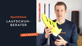 SportScheck Laufschuhberater mit Laufprofi David Schönherr  In 3 Schritten zum perfekten Laufschuh [upl. by Geirk]