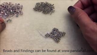 Right Angle Weave Bracelet Beginner Tutorial for the lefthanded newbie [upl. by Ssenav]