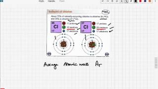 iGCSE  GCSE Chemistry Isotopes Explained 33 [upl. by Saudra]