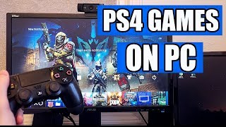 Play PS4 Games On Your PC  StepByStep Guide 2019 [upl. by Alorac]