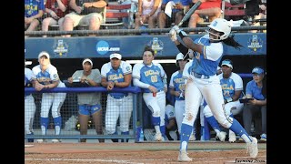 2 UCLA Softball vs 1 Oklahoma Softball  2019 Womens College World Series  Championship Game 1 [upl. by Kaufman]