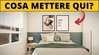 8 Semplici idee per arredare la parete dietro il letto [upl. by Kern983]