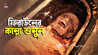 অদ্ভুত কান্নার আওয়াজ করল ফেরাউনের লাশ  Firon Pharaoh Mummy  feraun ar kahini Bangla [upl. by Hassadah653]