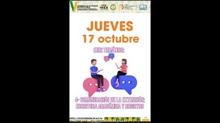 JUEVES 17 DE OCTUBRE  EJE 4 COMUNICACIÒN DE LA EXTENSIÒN ESCRITURA ACADÈMICA Y REGISTRO [upl. by Royal878]