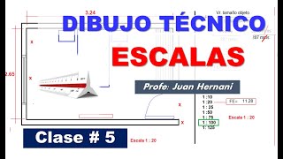 Clase 5 Escalas  Dibujo Técnico [upl. by Eanahc]