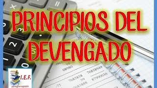 PRINCIPIOS DEL DEVENGADO  PÉRDIDAS [upl. by Aicilana]