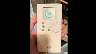 Comment reconnecter un Thermostat Frisquet à sa Chaudière [upl. by Attenauq]