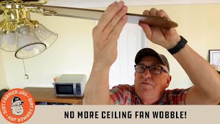 No More Ceiling Fan Wobble [upl. by Garmaise687]