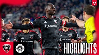 CHRISTIAN BENTEKE HATTRICK  DC United vs New England Revolution  HIGHLIGHTS  MLS 2024 [upl. by Wooster]