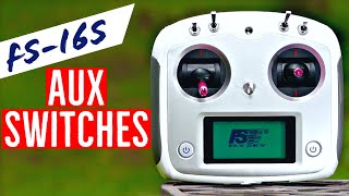 How to Use Aux Switches  FlySky FSi6S Tutorial [upl. by Camila]