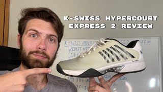 The widest fitting shoe without going to a wide size  KSwiss Hypercourt Express 2 Review [upl. by Steiner]