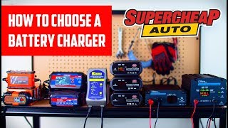 How to Choose a Battery Charger  Supercheap Auto [upl. by Dnalon]