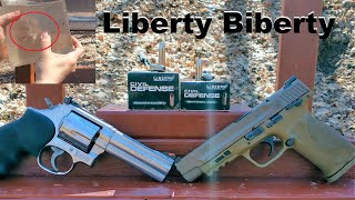 Liberty Ammunitions Civil Defense 357 Magnum Terminal Performance Gel Block Test [upl. by Ainatnas628]