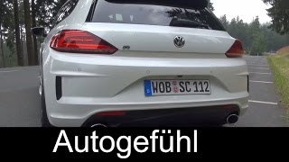 2015 Volkswagen Scirocco R 280 hp test drive review VW Scirocco Facelift [upl. by Attenaz]