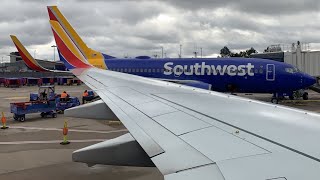 Full Flight  Southwest Airlines Boeing 737700 Flight From St Louis to Nashville [upl. by Otreblada]