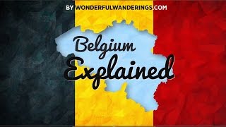 Belgium Explained language and political structure [upl. by Yelyah954]