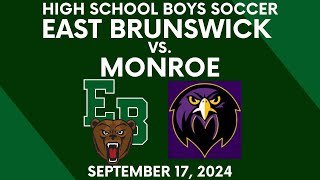 EBHS Boys Soccer vs Monroe 9172024 [upl. by Ydwor73]