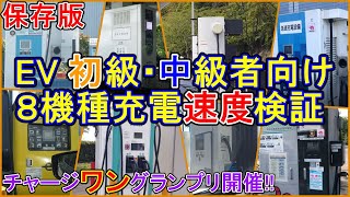 【検証】EV初級・中級者向け 急速充電機No1決定戦 チャージワングランプリ開催【EV Life175】 [upl. by Sup896]