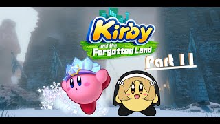 Kirby and the Forgotten Land Playthrough Part 11  Ice Skating isnt Difficult is it [upl. by Netty142]