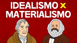 Idealismo x Materialismo HistóricoDialético  Marx e Hegel [upl. by Sotos954]