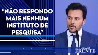 Em vídeo Fábio Faria defende boicote às pesquisas eleitorais  LINHA DE FRENTE [upl. by Alikat132]