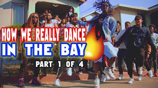 🕺🏾🤯 HOW WE REALLY DANCE IN THE BAY AREA PART 1  Dance A Lil Different Smeeze  East Oakland CA [upl. by Lamag]