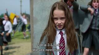 Revolting Children Lyrics  Matilda the Musical  film trim [upl. by Kahcztiy417]