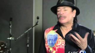 Top Billing interviews Carlos Santana [upl. by Novej]