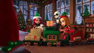 Jack Skellington and Sally Holiday Treats Christmas Animation [upl. by Luhey]