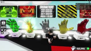 How to get REDACTED glove  EVADED badge in Roblox SlapBattles [upl. by Philbo]