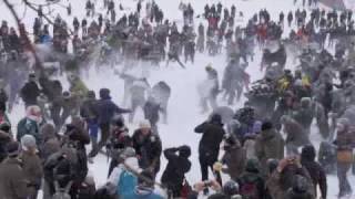 Görlitzer Park Snowball Fight Berlin [upl. by Nnovahs835]